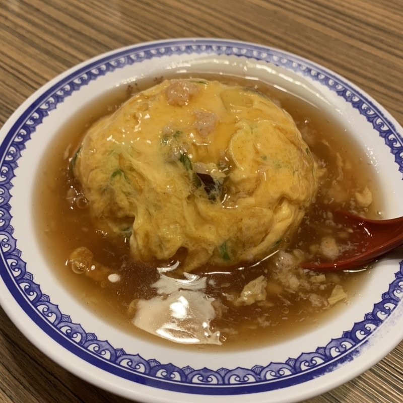 天津飯(彩華ラーメン 奈良店 )