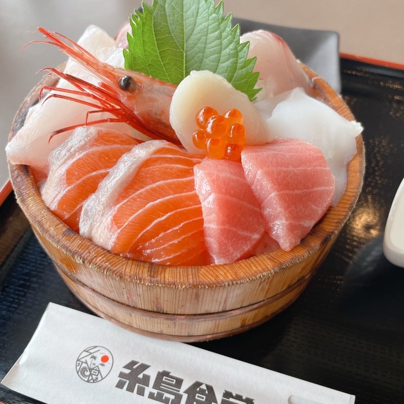 海鮮丼(糸島食堂)