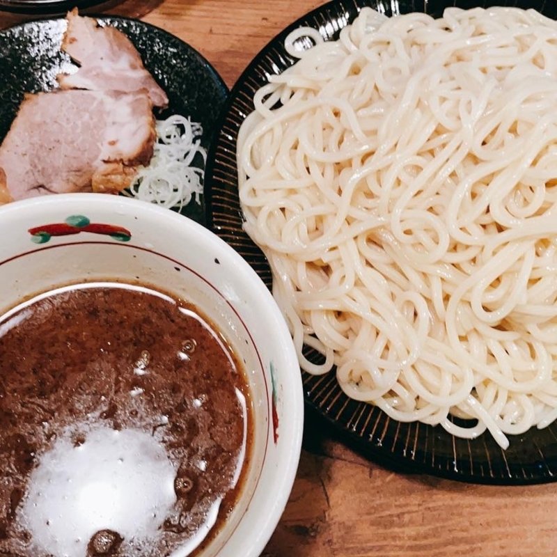 つけ麺増量(中華そば 志の田)