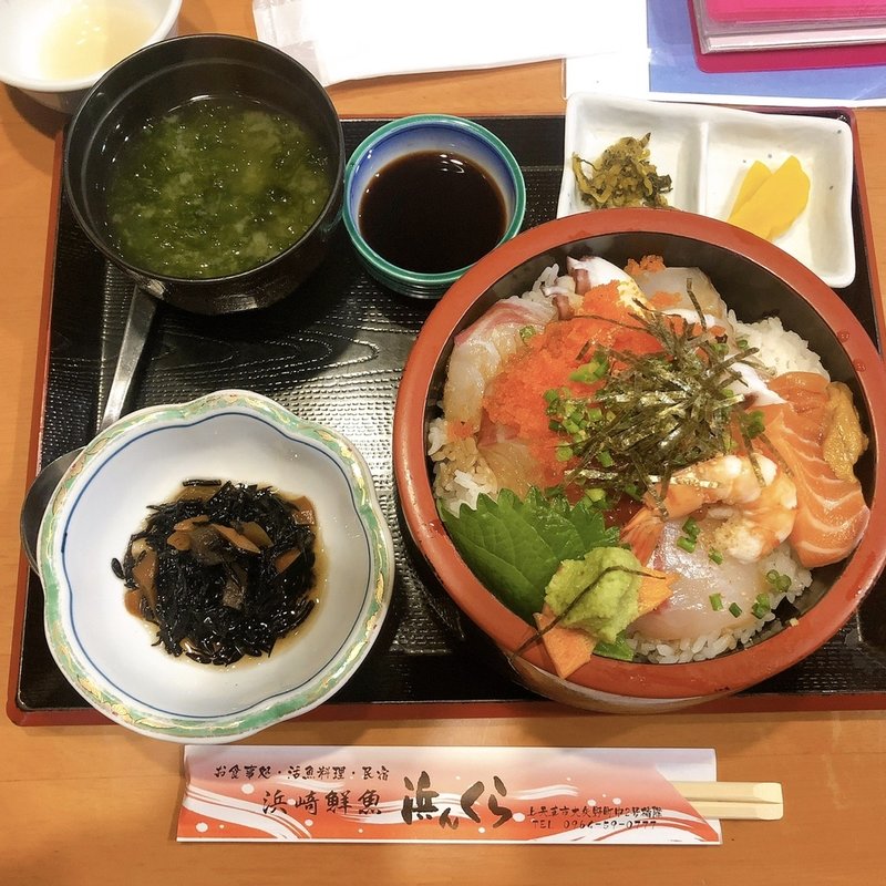 海鮮丼(浜崎鮮魚 浜んくら )