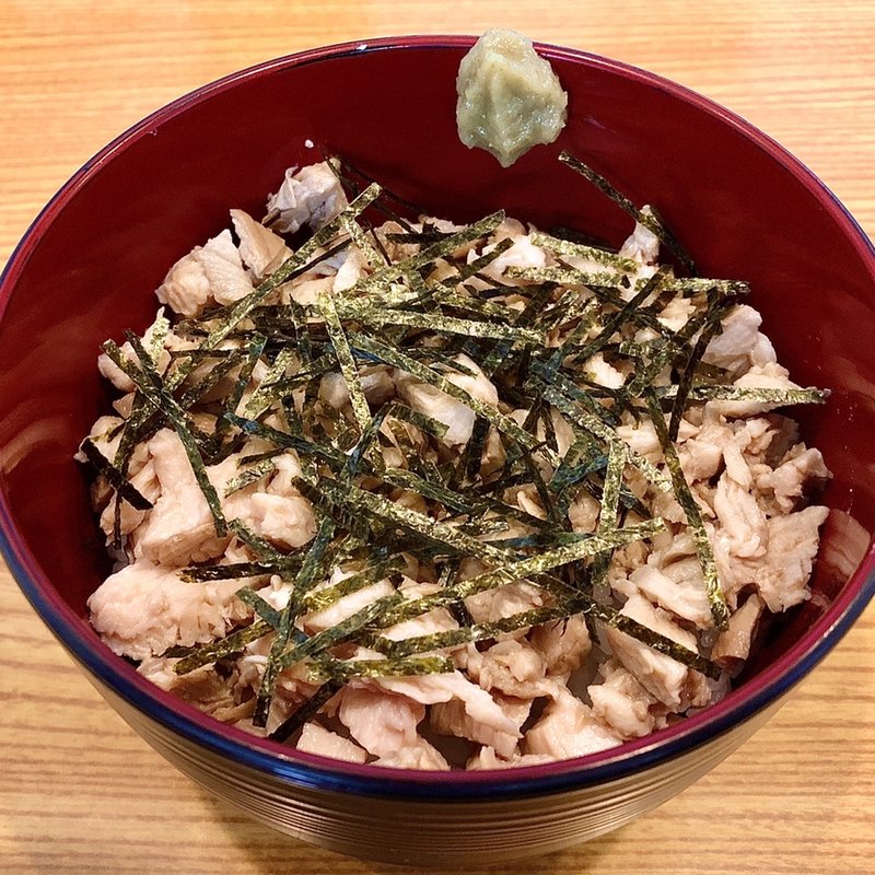 鶏チャーシュー丼(支那そば一本気)