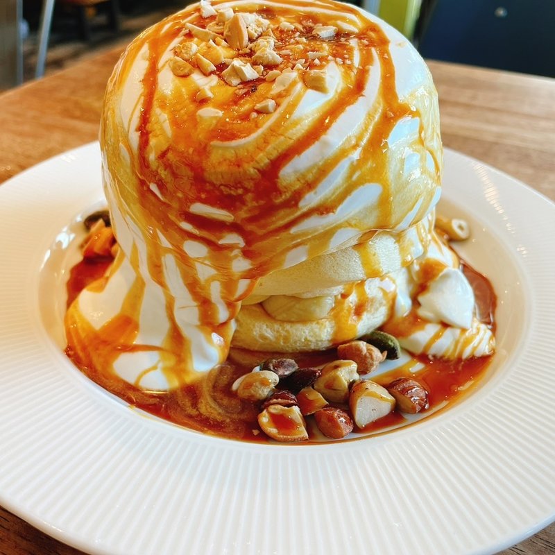 パンケーキ キャラメルナッツ(CAFE ALOHA )