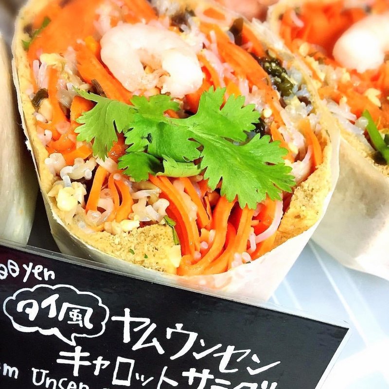 ヤムウンセンキャロットサラダ(POTASTA 代々木上原本店)