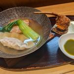 宮地豚バラ肉、水餃子、ラムチョップコロッケ(さ行)