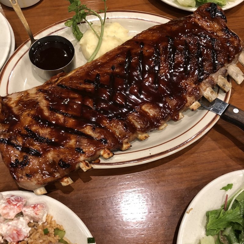 BBQポークリブ(シズラー 新宿三井ビル店)
