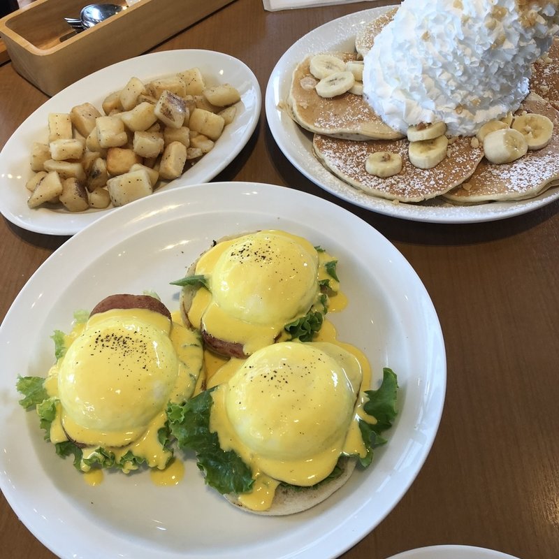 エッグベネディクト(Eggs 'n Things ラゾーナ川崎店)