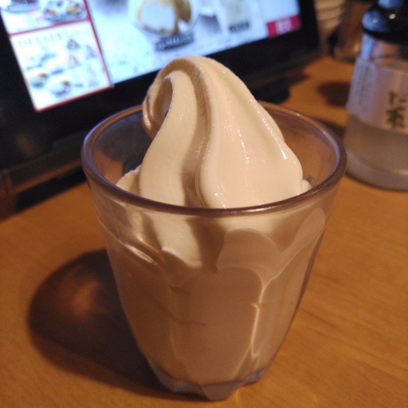 バニラソフト(焼肉きんぐ 水沢店)