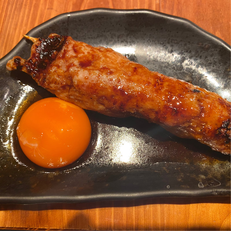 秘伝たれ卵黄つくね串(鐵の家 （てつのや）)