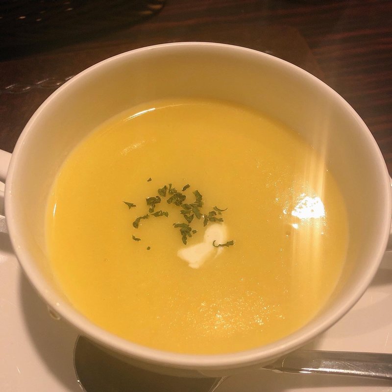 コーンスープ(グリルばらの木 （ばらのき）)