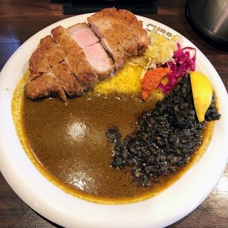プレミアムとんかつカリー(渡邊咖喱 心斎橋店)