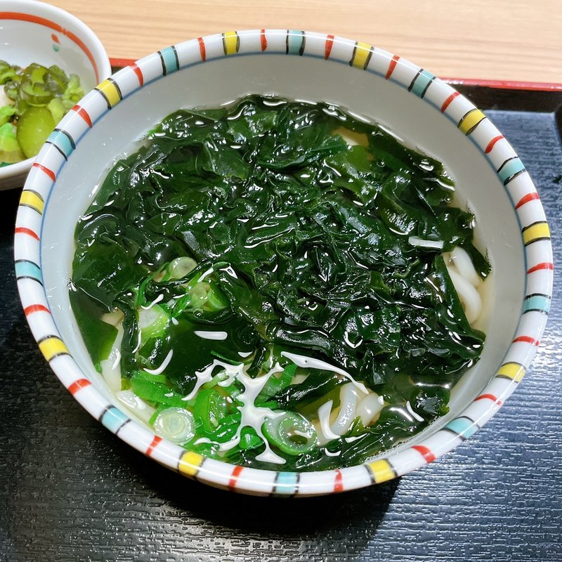 わかめうどん(かつ丼 城下町 津島店 )