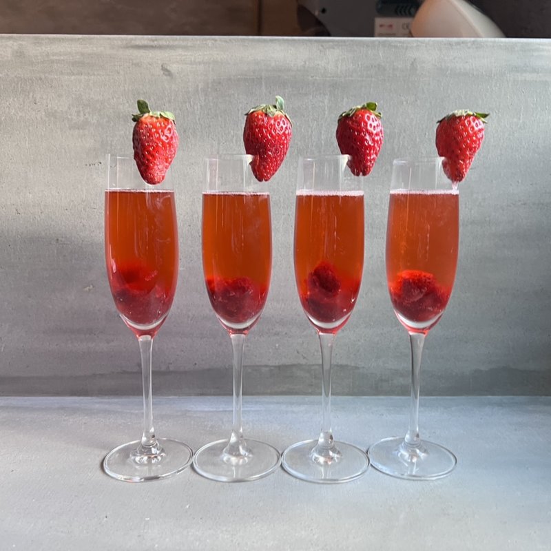 苺スパークリング(かきごおらん×すふーんみー)