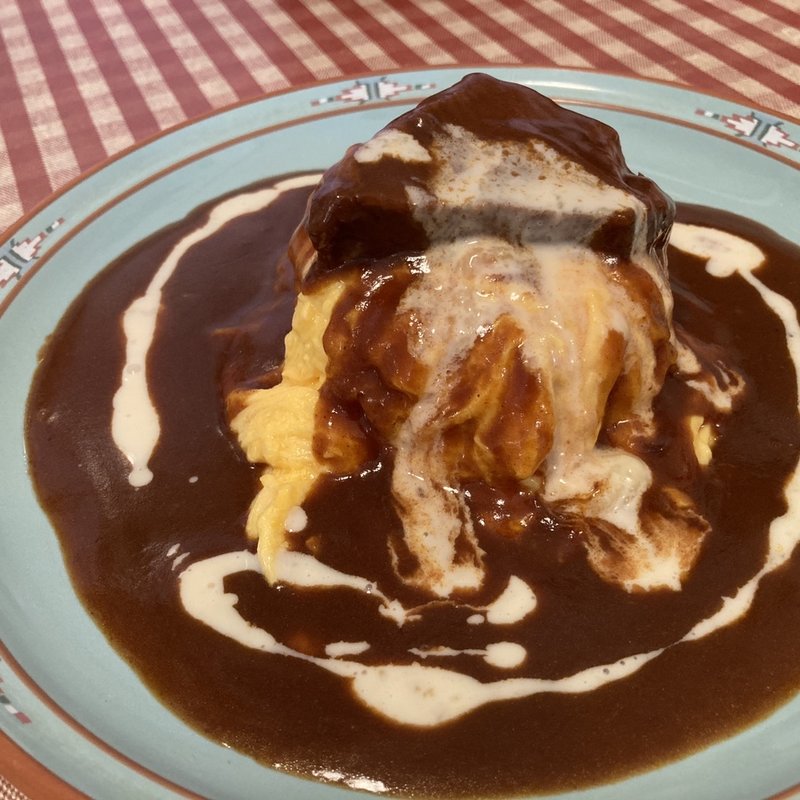 10時間オムライス(かぼちゃのNABE)