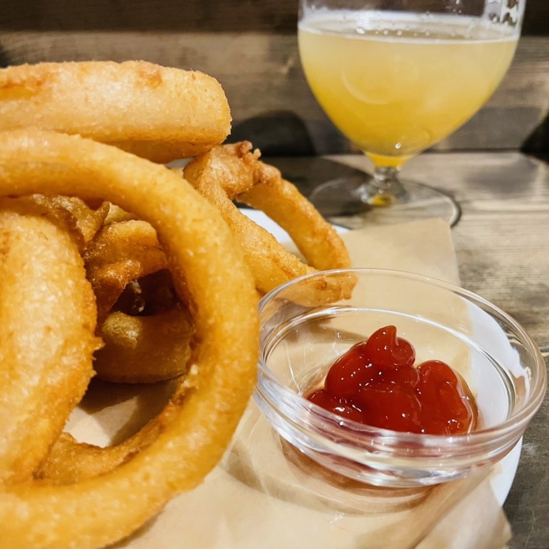 オニオンリング(folk burgers&beers)