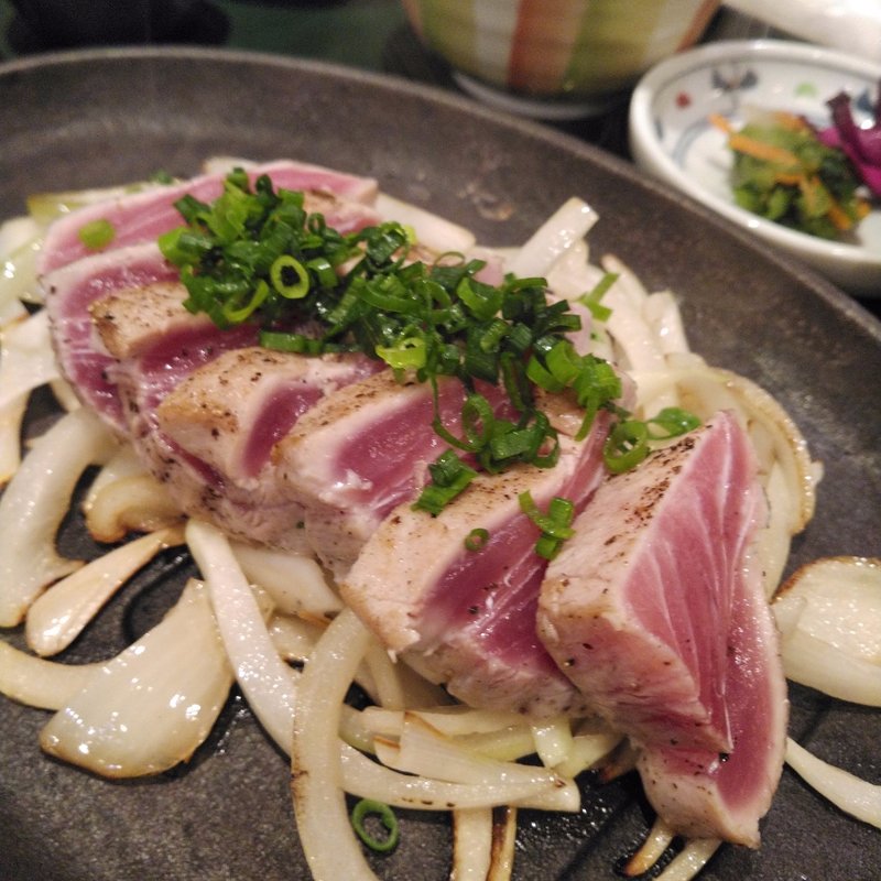 まぐろステーキ膳(漁亭浜や エスパル店 （浜や）)