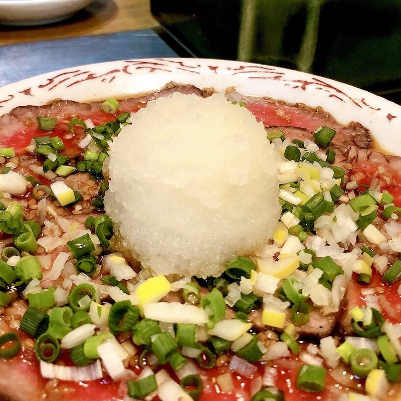 二代目レアステーキ　和風生わさび味(正泰苑 総本店)