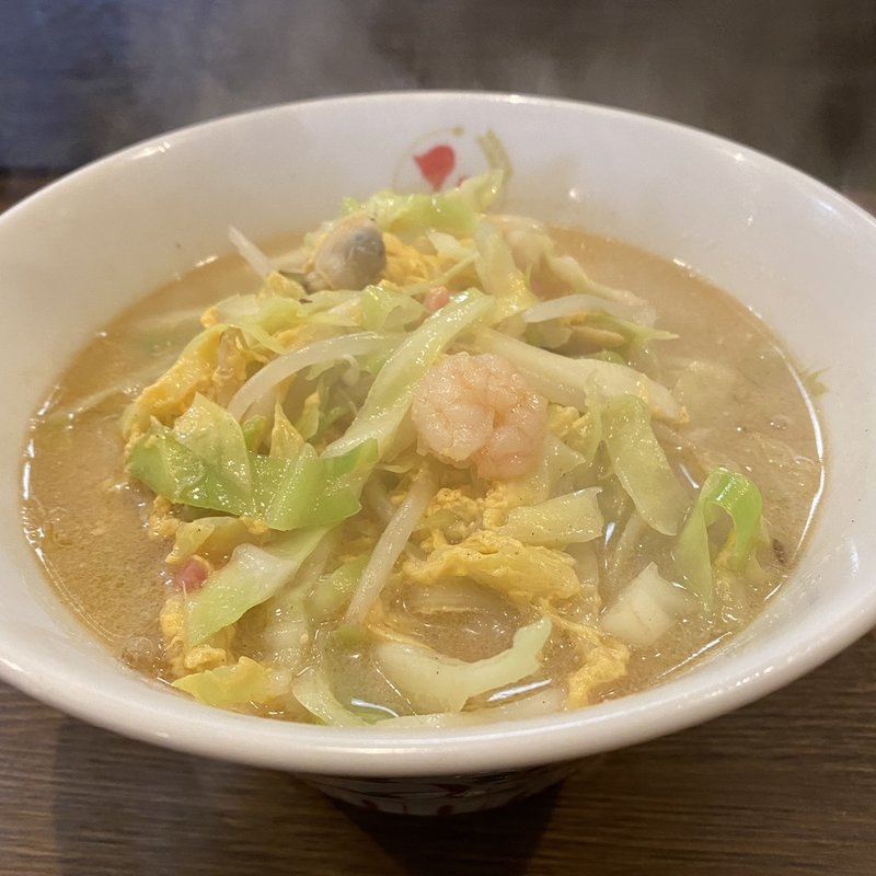 タンメン(小麦と大豆 自家製麺 麺や ひなた)