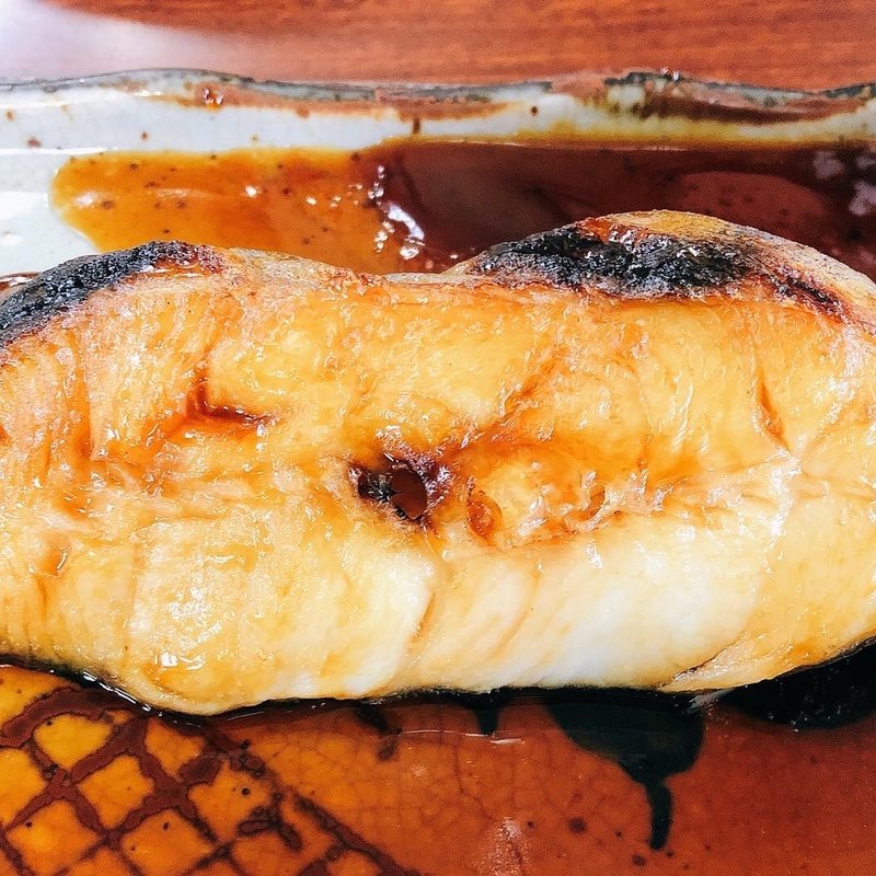 カレイ照り焼き(井筒食堂)