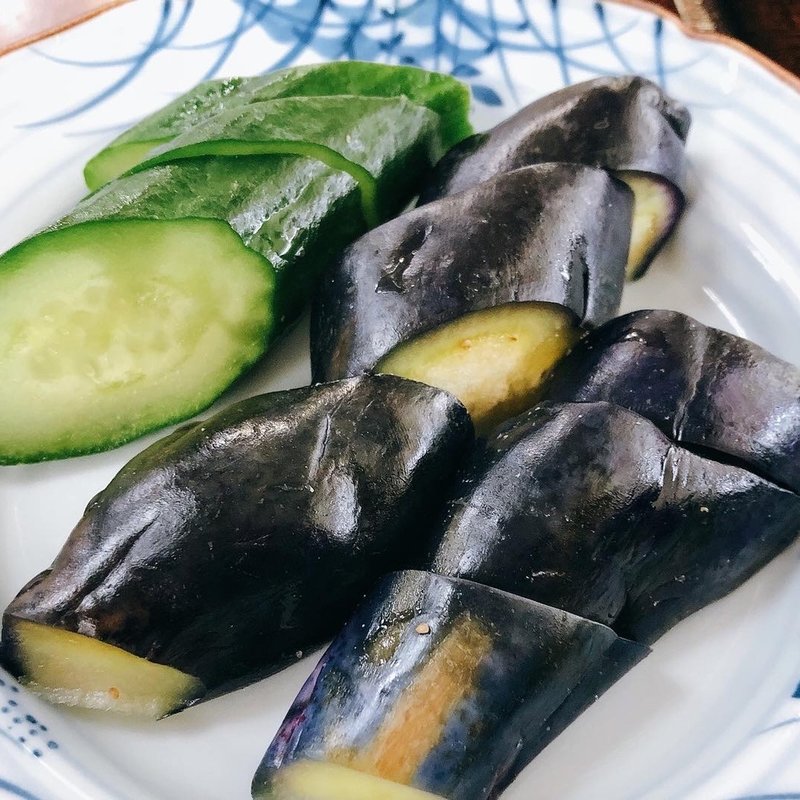 茄子ときゅうり浅漬け(井筒食堂)