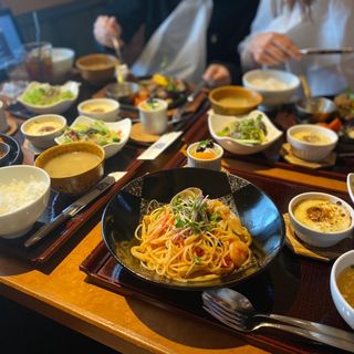 ステーキランチ(茶屋 草木万里野　長岡花園店)