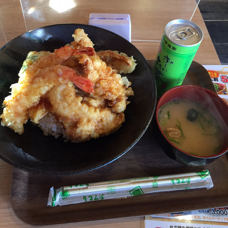 海老・鶏天丼(あっちち本舗 飛田新地店)