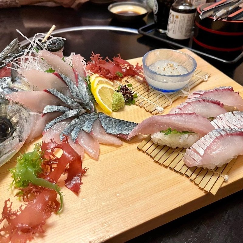 泳ぎサバ姿作り(悠喜 岡山本店 )