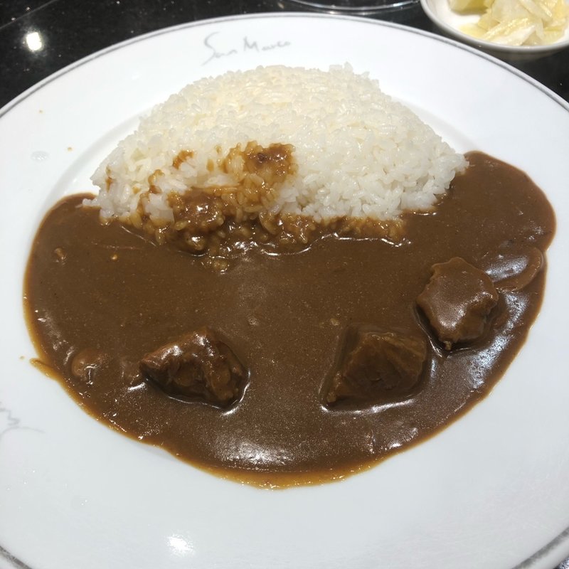 ビーフカレー(カレーハウス サンマルコ新横浜駅)