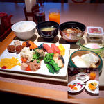 朝食バイキング