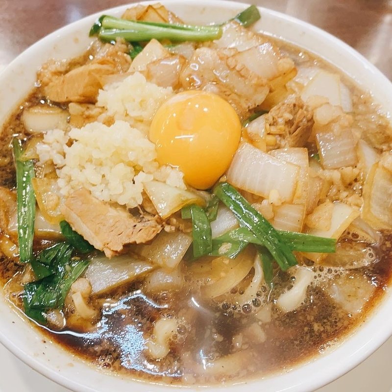 生卵乗せスタミナ濃厚中華そば(濃厚中華そばスタミナ軒)