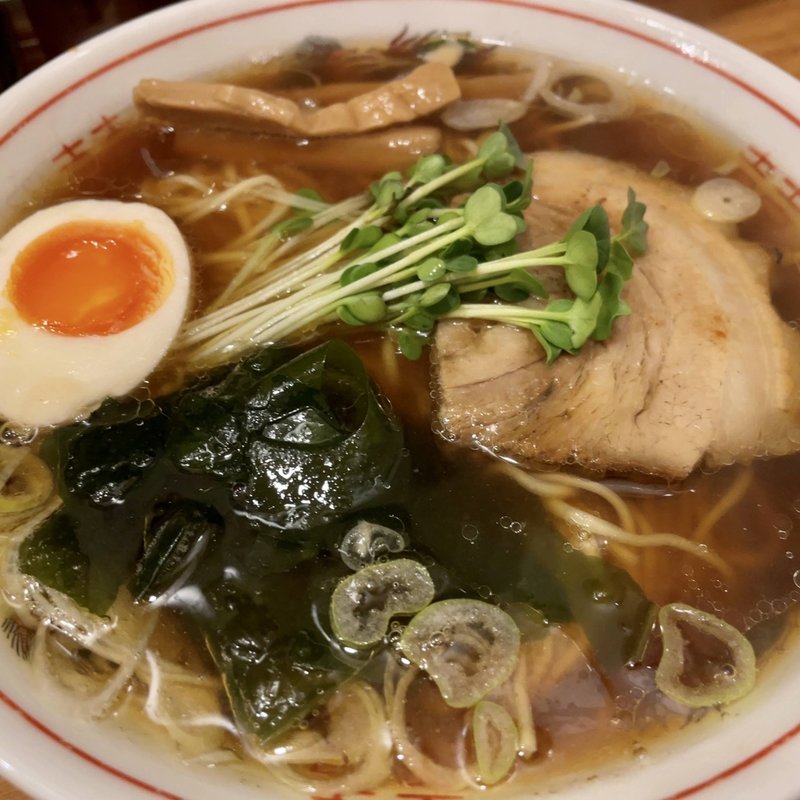 あっさり白醤油ラーメン(麺道部 )
