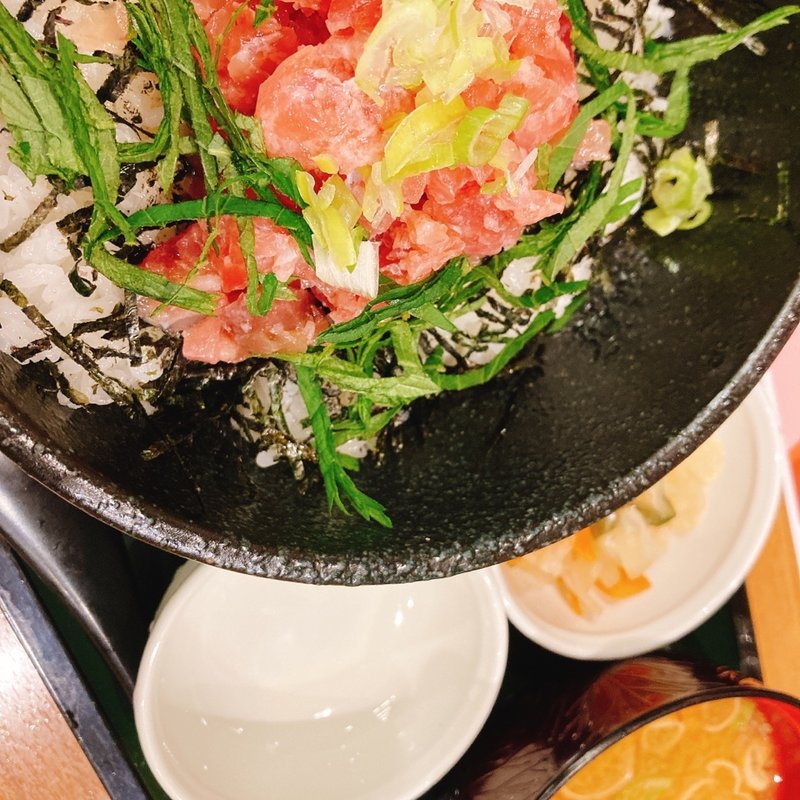 まぐろたたき丼(ココス 茨木鮎川店)