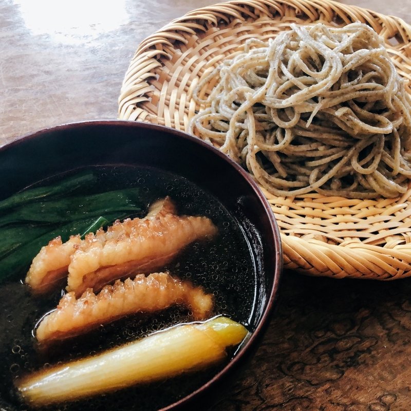 鴨汁（細切り)(そば切り からに)