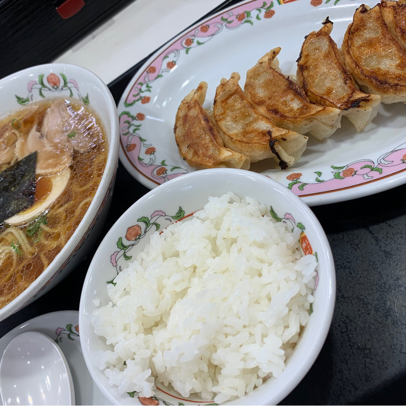 ラーメンセット(餃子の王将 高円寺店)