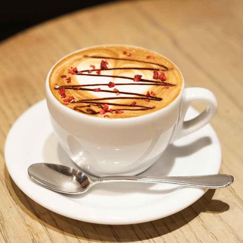 ラズベリーモカチーノ(堀口珈琲 世田谷本店)