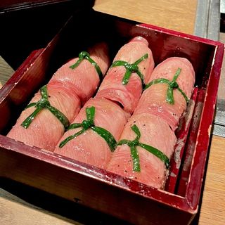 ねぎ塩牛タン(熟成焼肉 肉源 赤坂店)