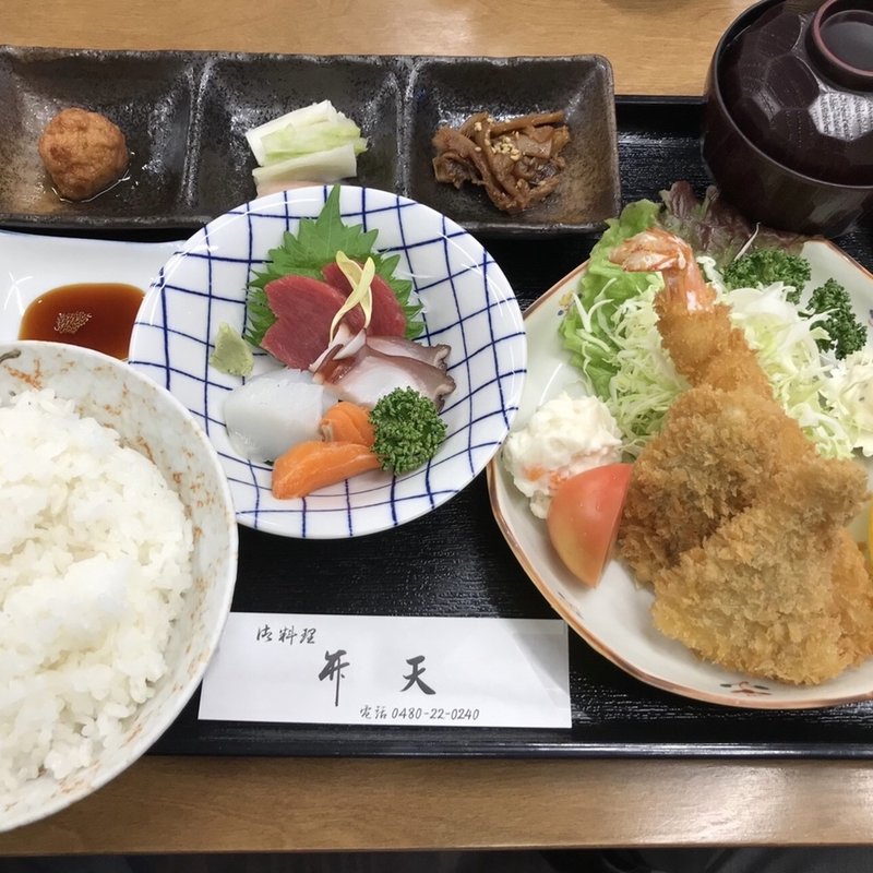 弁天特製定食(弁天)