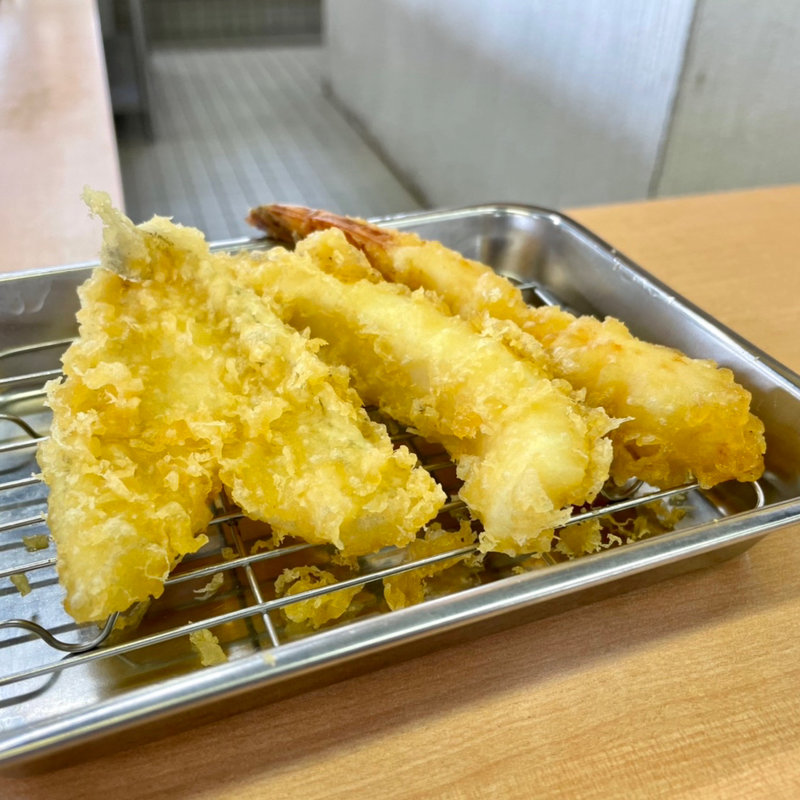 天ぷら（キス・エビ）(天ぷら　えびす食堂 和白店 )