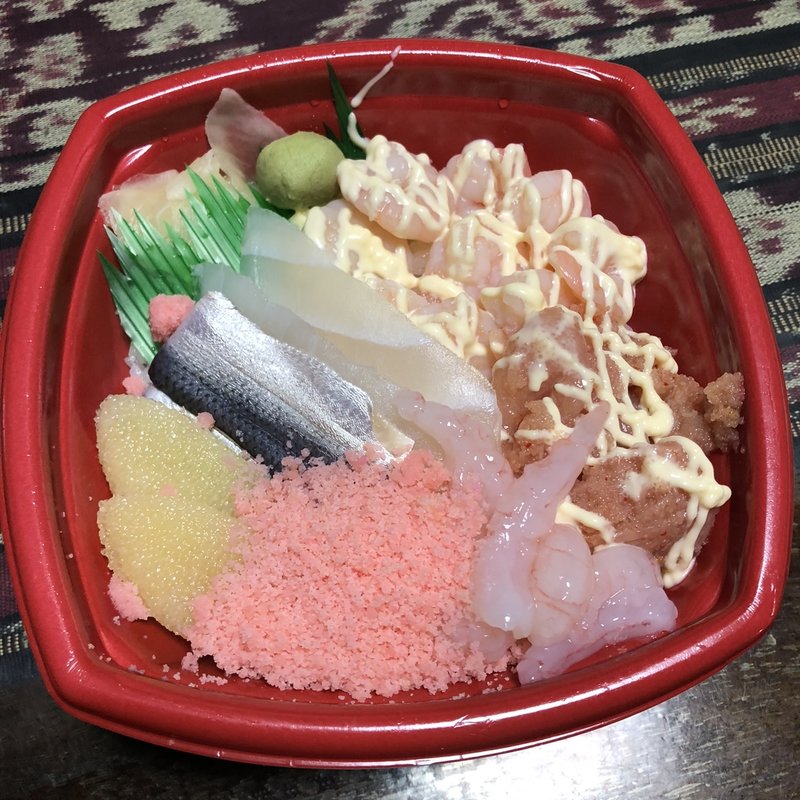 日替わり丼（ネタ大盛）(福岡丼丸　福大通り店)