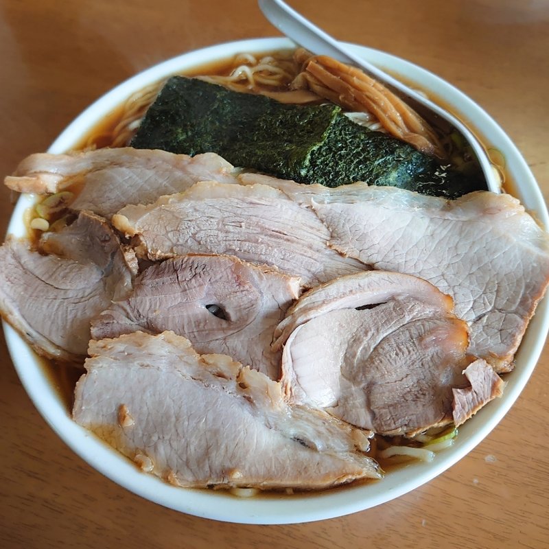 チャーシューメン＋大盛り(栄楽 （エイラク）)