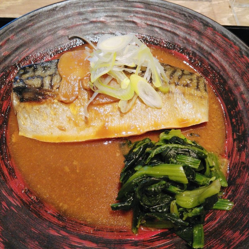 さばの味噌煮定食(大戸屋 水沢あてるい店)