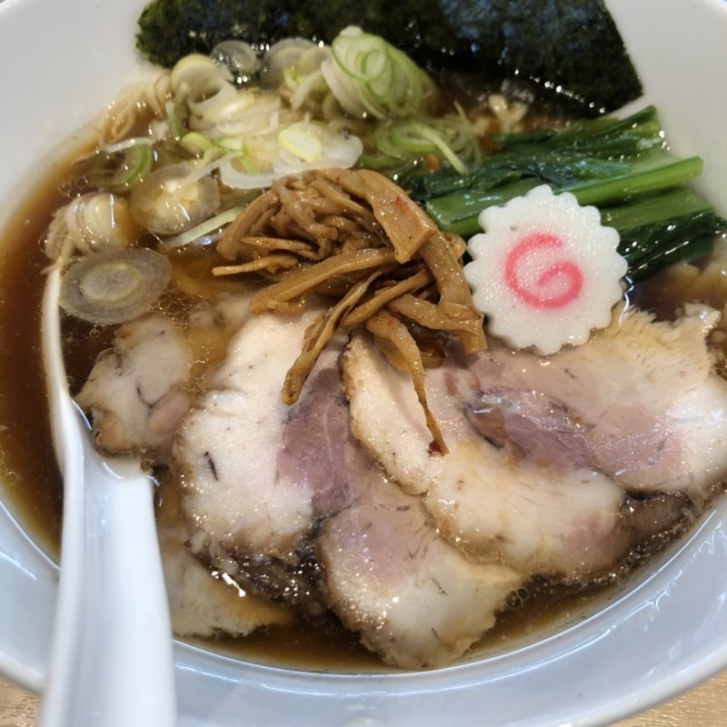 生姜醤油ラーメン(煮干 中華そば 結。)