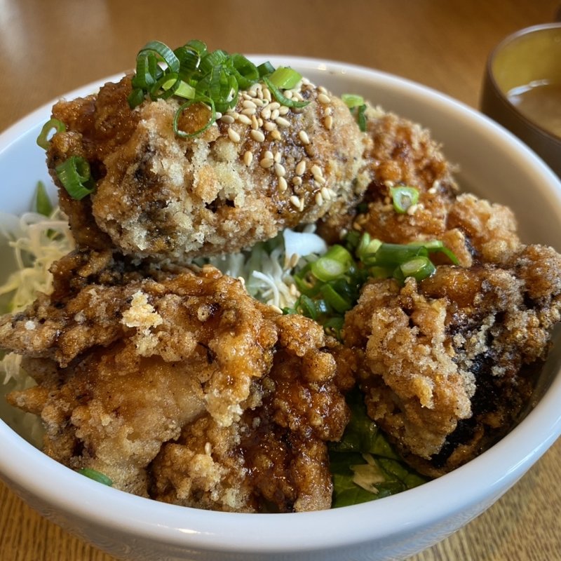 タレ漬け唐揚げ丼(Hungry Bowl)