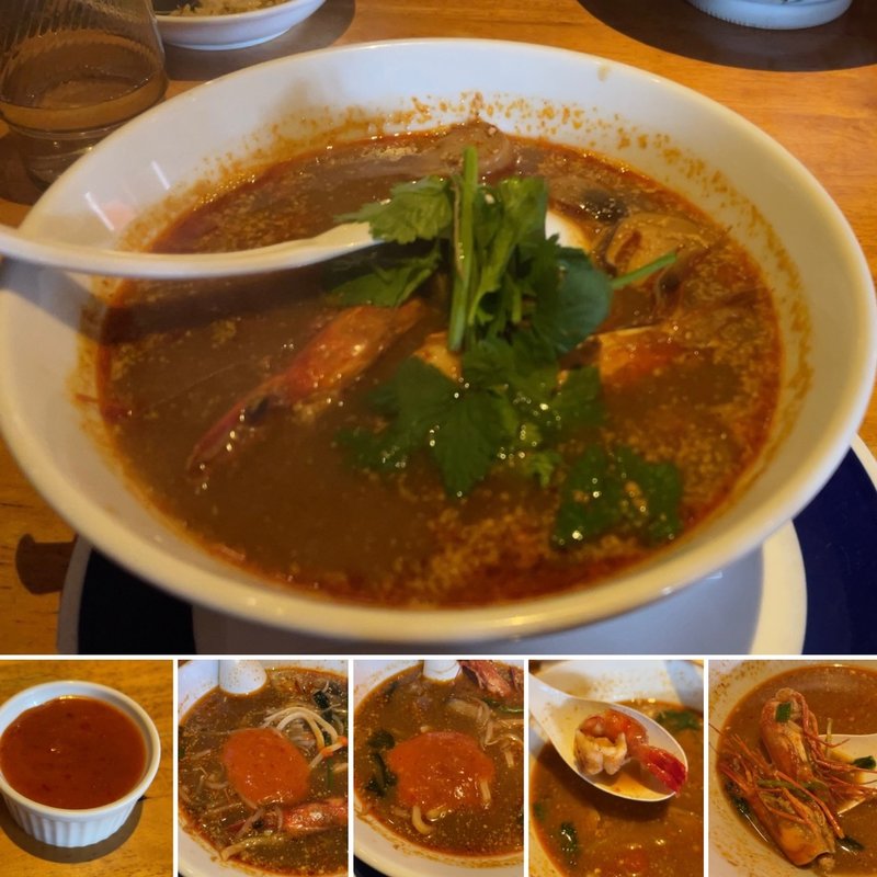 トムヤムクンラーメン(博士タイレストラン)