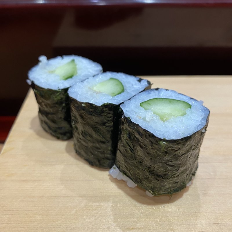 かっぱ巻き(すし処 やま幸)