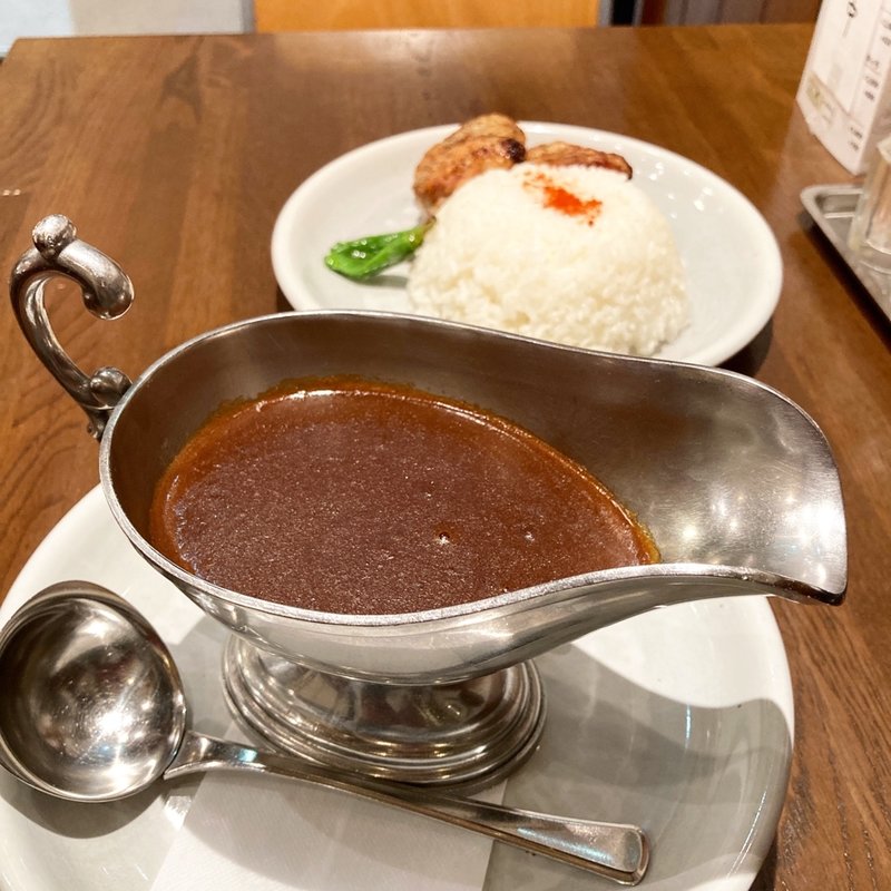 チキンソテーカレー(洋食亭ブラームス 自由が丘メルサ店)