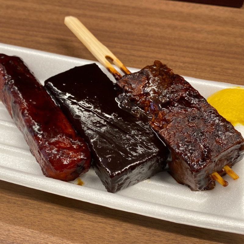 味噌おでん(串カツ　近所の寺ちゃん)