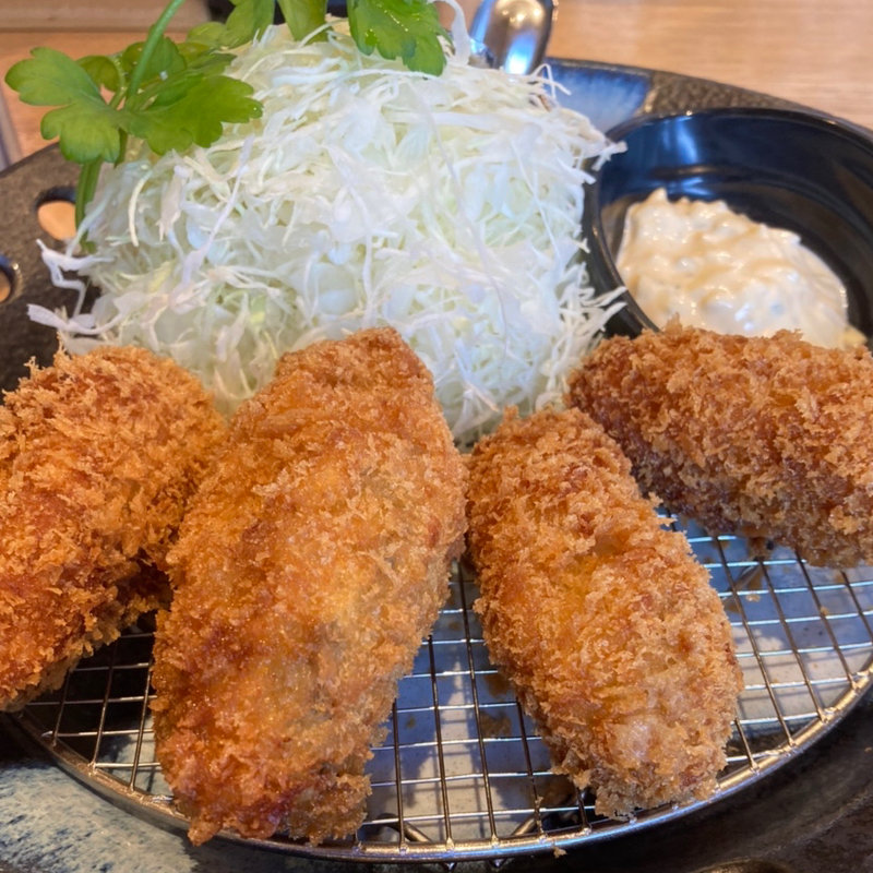 牡蠣フライ膳(極みとんかつ かつ喜 喜志本店)