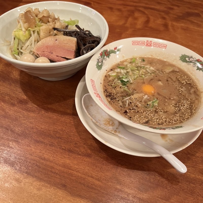 特濃つけ麺(北九州豚ラーメン　ヤドカリてます。)