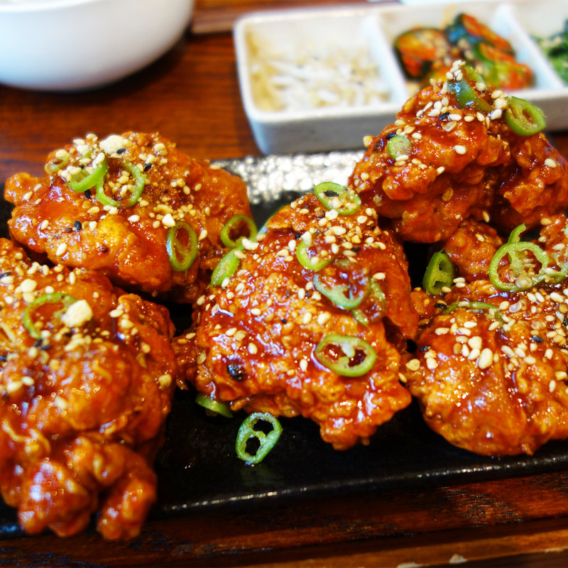 ハンジュチキン定食(ハンジュ食堂 -KOREAN FUSION FOOD-)