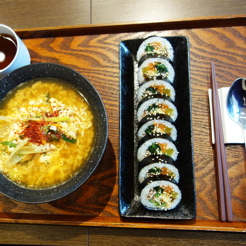 ラーメン＆キンパセット(ハンジュ食堂 -KOREAN FUSION FOOD-)